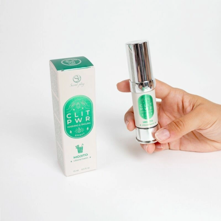 Secret Play Clit Pwr Mojito Stimulating Balm 15ml - Airless System