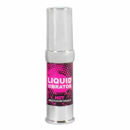 Secret Play Liquid Vibrator Intimate Gel Strawberry 15ml Vegan Airless