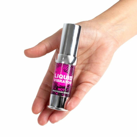 Secret Play Liquid Vibrator Intimate Gel Strawberry 15ml Vegan Airless