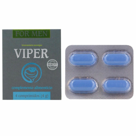 Cobeco Viper for Men Energy Support Tablets 4 pcs - B Vitamins & Magnesium