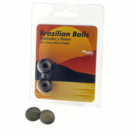 Taloka 2 Fresh Effect Massage Gel Balls - Invigorating Aroma Spheres