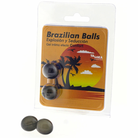 Taloka 2 Brazilian Balls Comfort Effect Gel - Relaxing Massage Capsules
