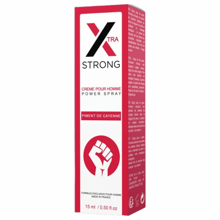 RUF X STRONG Power Spray for Men 15ml - Intensive Massage Formula