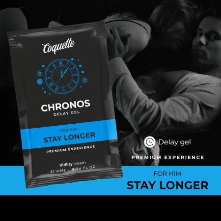 Coquette Chic Desire Chronos Delay Gel 10ml - Pocket Size Solution