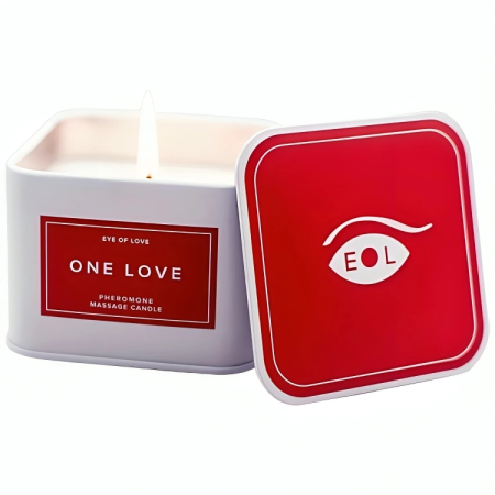Eye of Love One Love Massage Candle 150ml - Citrus Rose & Jasmine Aroma