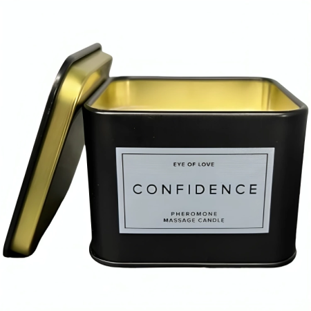 Eye of Love Confidence Massage Candle for Men 150ml - Musk & Jasmine Aroma