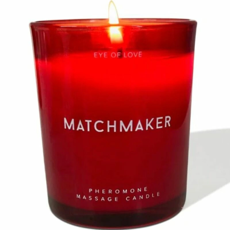 Eye of Love Matchmaker Red Diamond Massage Candle 150ml Cedar & Blackcurrant