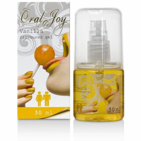 Cobeco Oral Joy Vanilla Gel 30ml - Delicate Vanilla Aroma, Easy Application