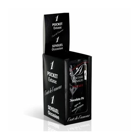 Extase Sensual Bodypaint Chocolate 10ml - Oil-Free Cream, Travel Size