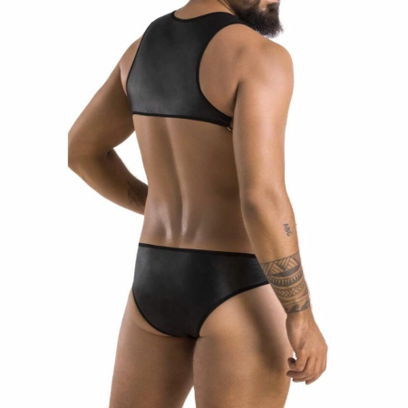 Passion Adam Body Black L/XL - Modern Bodysuit with Oeko-Tex Materials