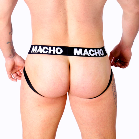 MACHO MX28FA Jockstrap Yellow S - Breathable Lycra Support