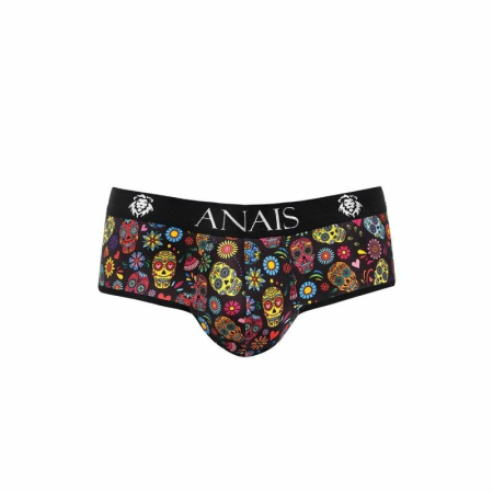 ANAIS MEN Mexico Jock Bikini L - Floral Print, Open Back, Soft Modal