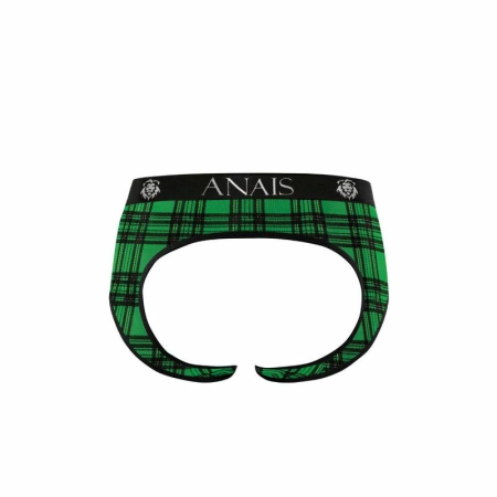 ANAIS MEN Magic Jock Bikini S Green-Black Lycra Briefs