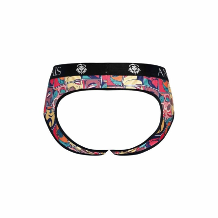 ANAIS MEN Comics Jock Bikini XL - Soft Modal, Comic Print, Open Back