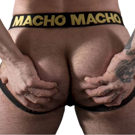 Macho MX25AC Intimate Jockstrap Yellow XL Synthetic Leather