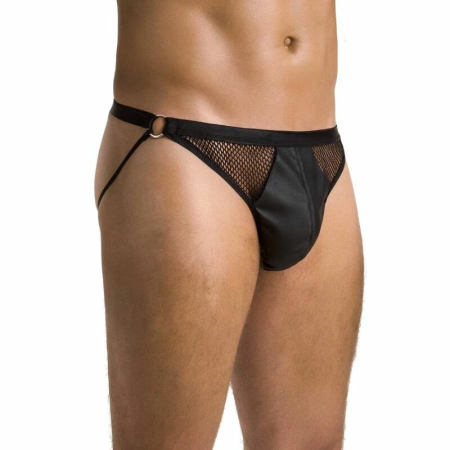 Passion Luke Open Slip L/XL Black - Premium Men’s Lingerie, EU Made