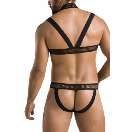 Passion Jacob Black L/XL - Men's Modern Lingerie Set, Oeko-Tex, EU Made