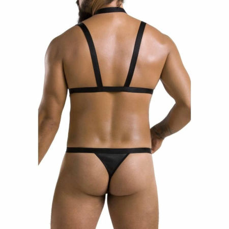 Passion Andrew Set Black S/M - Modern Lingerie, Oeko-Tex Certified