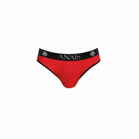 ANAIS Men SOUL Slip S - Red Microfiber Briefs with Black Trim