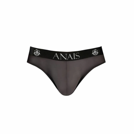 ANAIS MEN Eros Slip XL - Black Tulle Briefs with Wide Elastic Waistband