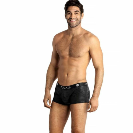 ANAIS MEN ELECTRO Boxer Shorts S - Microfiber, Military Print, Sporty Fit
