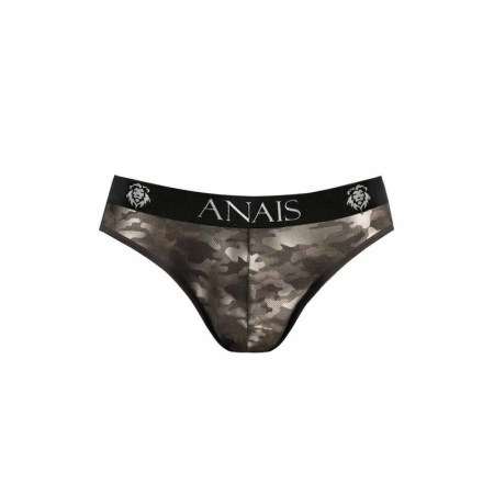 ANAIS MEN Electro Slip XL - Soft Microfiber Briefs, Military Print