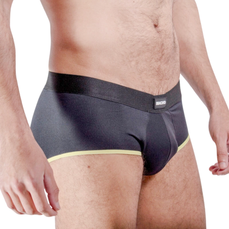 Macho MS24A Men’s Briefs Dark Yellow Breathable Lycra S