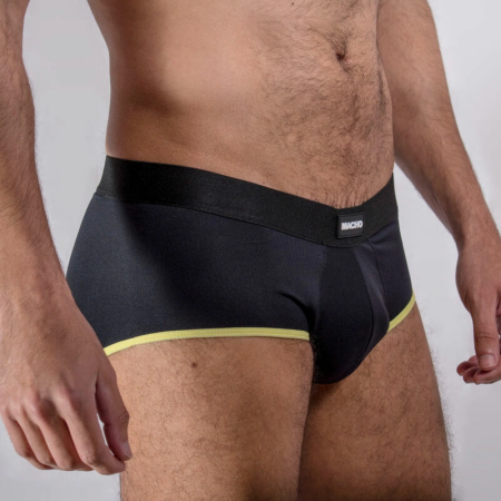 Macho MS24A Men’s Briefs Dark Yellow Breathable Lycra S
