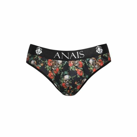 ANAIS MEN Power Slip XL - Premium Modal Briefs with Rose & Skull Print
