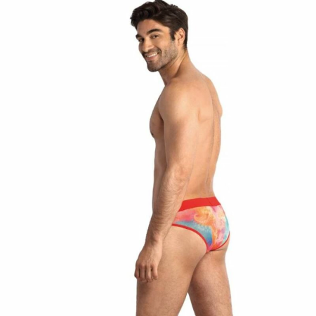 ANAIS MEN Falcon Slip S - Lycra Briefs with Banana Print, Size S