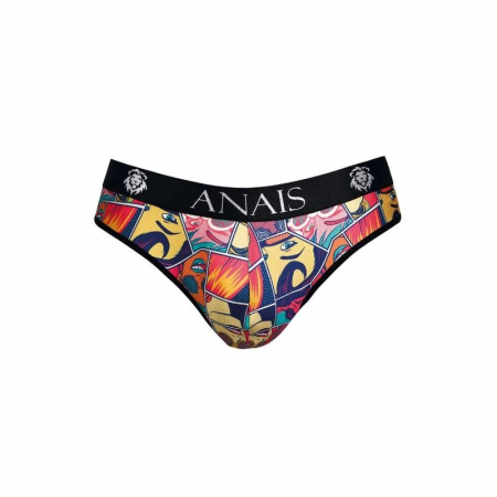 Anais Men Comics Slip XL - Modern Briefs with Comic Print, Soft Modal