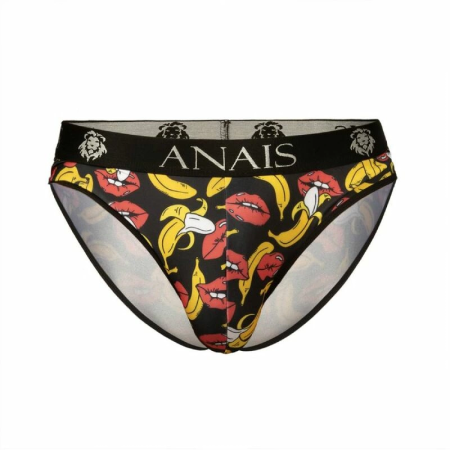 ANAIS MEN Banana Print Lycra Briefs XL - Vibrant Comfort Fit Underwear