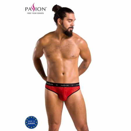 Passion Mike 031 Slip Red L/XL - Modern Men’s Briefs EU Quality