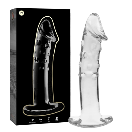 Ibiza Nebula Series Model 19 Intimate Glass Device Clear 18.5cm