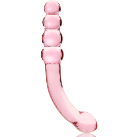 Ibiza Nebula Series Model 14 Glass Intimate Device Pink 18.5cm
