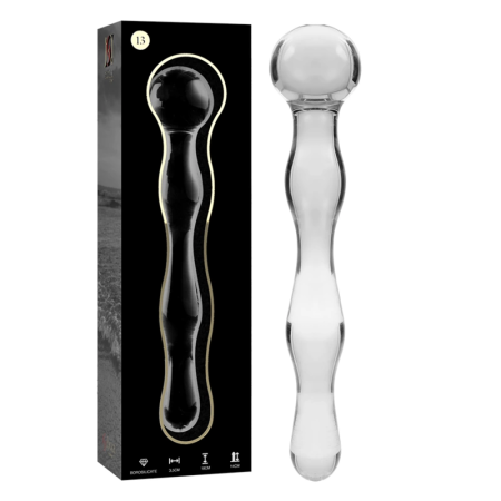 Ibiza Nebula Series Model 13 Intimate Glass Machine Clear 18cm O3.5cm