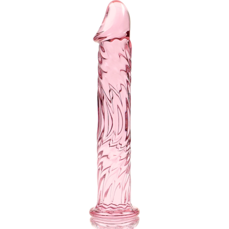 IBIZA Nebula Series Model 12 Intimate Glass Device Pink 17cm O3.5cm