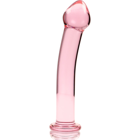 Ibiza Nebula Series Model 11 Glass Intimate Device Pink 16cm O3cm