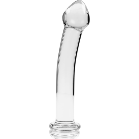 Ibiza Nebula Series Model 11 Glass Intimate Device Clear 16cm x 3cm
