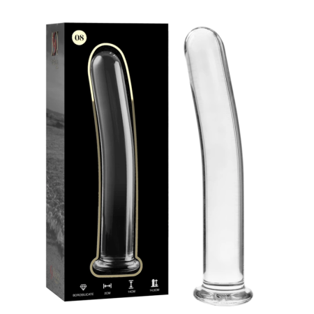 Ibiza Nebula Series Model 8 Borosilicate Glass Intimate Machine Clear 14.5cm
