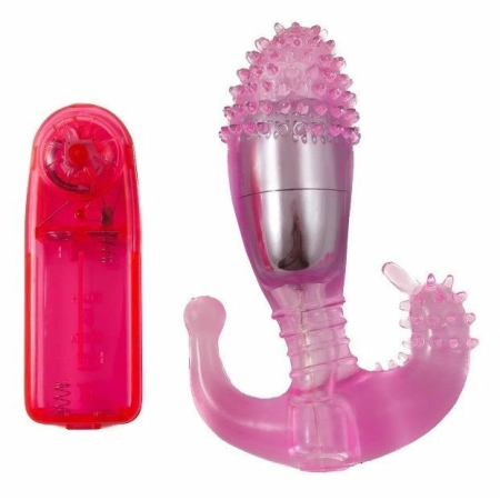 Baile Ripple Intimate Silicone Stimulator with Multi-Speed Vibration