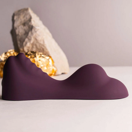 Rocks-Off Ruby Glow Purple Sit-On Intimate System 10-Mode Ergonomic