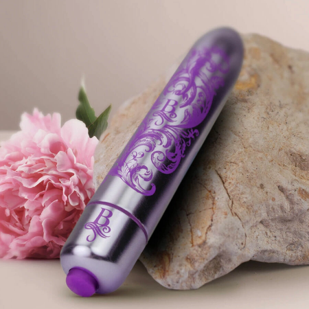 Rocks-Off RO-90 Duke of Swoon Blue Precision Vibrating Bullet 90mm