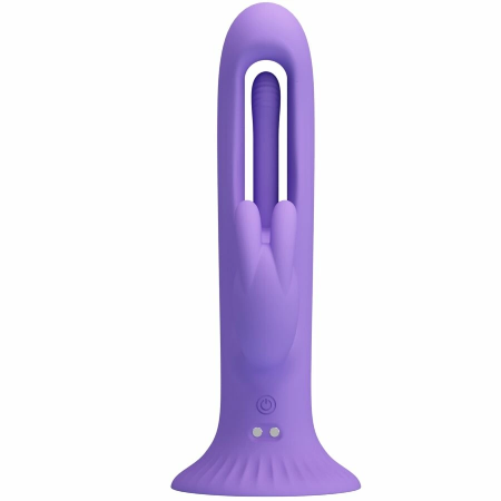 Pretty Love Killmoulis Rabbit Intimate Device 12 Modes Purple Silicone