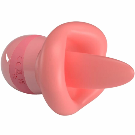 Pretty Love Kylee Tongue-Style Clitoral Stimulator 10 Modes Nude Pink