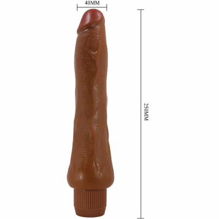 Baile Dryad Vibrating Intimate Device 25 cm Mulatto TPR