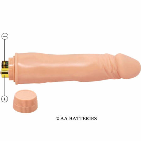 Baile BW-001050R Intimate Vibrating Model 21 cm, Flesh Tone, TPR