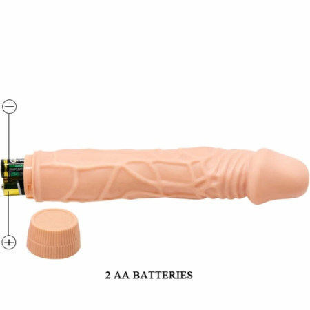 Baile Bob 22.5 cm Intimate Vibrating Device - Flesh Tone, TPR Material