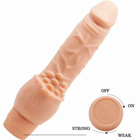 Baile Barbara Vibrating Intimate Device 19.5 cm Skin Tone TPR