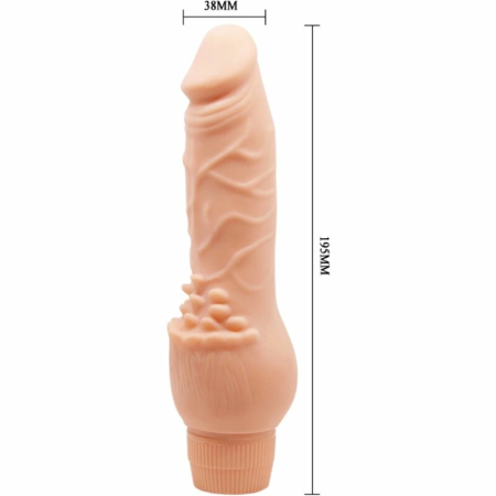 Baile Barbara Vibrating Intimate Device 19.5 cm Skin Tone TPR